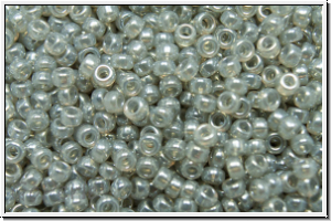 RR-15-0526, MIYUKI Rocailles, 15/0, grey, ceylon, 5g