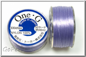 TOHO OneG Beading-Thread F�delgarn, light lavender, 1 Spule