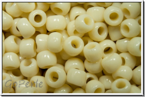 R-08-0051, TOHO Rocailles, 08/0, beige, lt., op., 10g