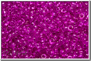 RR-15-1310, MIYUKI Rocailles, 15/0, fuchsia (dyed), trans., 5g