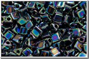 STR-08-0455, MIYUKI Sharp Triangles, 08/0, blue, variegated, met., iris., 10g