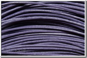Lederband, 1mm, rund, purple, Rind, 1m
