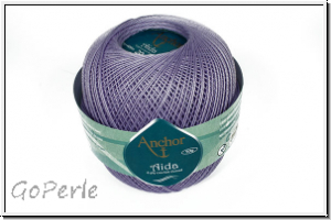 H�kelgarn "ANCHOR", St�rke 20, Farbe 00108, lila, 50g
