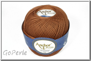 H�kelgarn "ANCHOR", St�rke 20, Farbe 08883, dunkel apricot, 50g