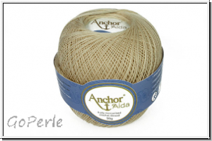 H�kelgarn "ANCHOR", St�rke 20, Farbe 00387, beige, 50g
