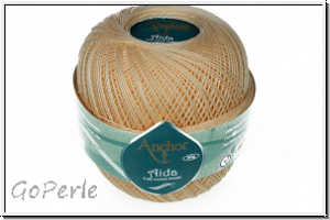 H�kelgarn "ANCHOR", St�rke 20, Farbe 01010, lachs, 50g