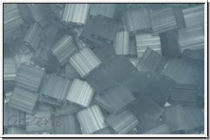 TL-2596, MIYUKI Tila Beads, grey, lt., pale, silk, 60 Stk.