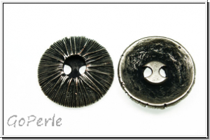 Knopf "Volcano", 21mm, antiksilberfb., Metall, 1 Stk.