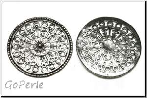 Verbinder "Egypt", 33mm, antiksilberfb., Tibetsilber, 1 Stk.