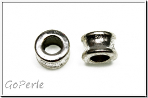Spacer "Bone", 5,5x5mm, antiksilberfb., Tibetsilber, 10 Stk.