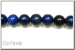 Lapis Lazuli Perlen, rund, 6mm, 1 Strang