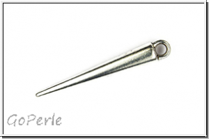 Anh�nger "Spike", 34x5mm, antiksilberfb., Tibetsilber, 1 Stk.