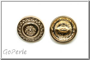 Knopf "Maritim", 12,5mm, goldfb., Metall, 1 Stk.