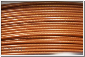 Schmuckdraht, 0,45 mm, 7 Str�nge, nylonumm., copper, BEADSMITH, Rolle/9,14m