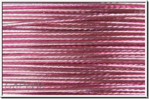 Schmuckdraht, 0,45 mm, 7 Str�nge, nylonumm., rosa, GRIFFIN, Preis/m