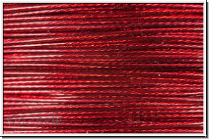 Schmuckdraht, 0,45 mm, 7 Str�nge, nylonumm., rot, GRIFFIN, Preis/m