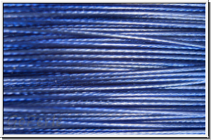 Schmuckdraht, 0,45 mm, 7 Str�nge, nylonumm., marine blau, GRIFFIN, Preis/m