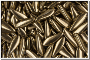 Dagger, 5x16mm, 24kt gold bronze, met., 20 Stk.