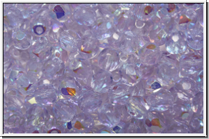 B�hm. Glasschliffperle, feuerpol., 4mm, alexandrite, trans., AB, 50 Stk.
