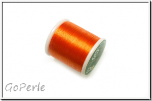 K.O. Beading Thread, F�delgarn, orange, 1 Spule