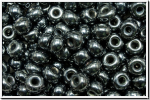 b�hm. Rocailles, 01/0, hematite, met., 40 Stk.