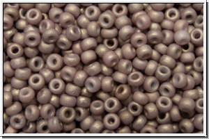 RR-11-2027, MIYUKI Rocailles, 11/0, mauve, dusty, op., matte, 10g