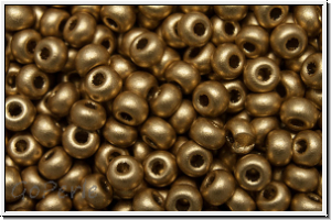 b�hm. Rocailles, 08/0, gold, met., satin, 10g