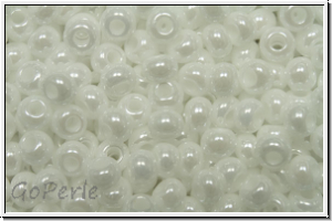 b�hm. Rocailles, 08/0, white, op., white iris. sfinx, 10g