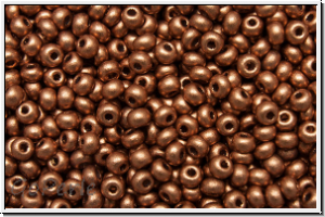 b�hm. Rocailles, 11/0, copper, met., satin, 10g