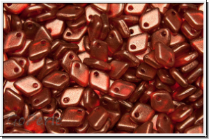 Dragon Scale Beads, 1,5x5mm, crystal, trans., razzmatazz, 100 Stk. (3g)
