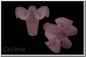 Acrylbl�te "Burgmansia", 18x20mm, light rose, 1 Stk.