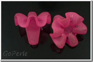 Acrylbl�te "Burgmansia", 18x20mm, pink, 1 Stk.