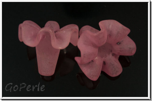 Acrylbl�te "Burgmansia", 18x20mm, rose, 1 Stk.