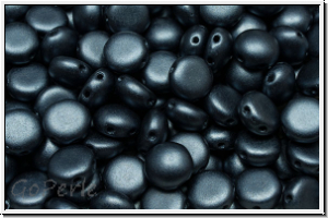 Candy-Beads�, 8mm, white, alabaster, montana blue pastel, 25 Stk.