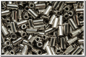 TBU-1-0711, TOHO Bugle 1", 3mm, steel, met., 10g