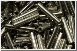 TBU-3-0711, TOHO Bugle 3", 9mm, steel, met., 10g