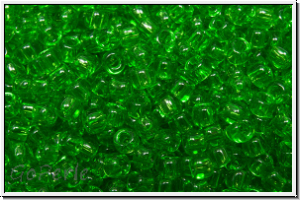 R-11-0007, TOHO Rocailles, 11/0, peridot, trans., 10g