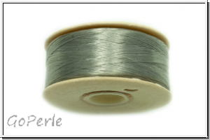 NYMO, Size0, Beading Thread, Nylon-F�delgarn, grey, 1 Spule