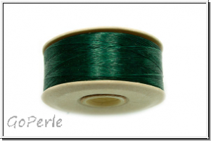 NYMO, Size0, Beading Thread, Nylon-F�delgarn, green, dk., 1 Spule