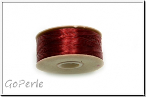NYMO, SizeB, Beading Thread, Nylon-F�delgarn, red, 1 Spule