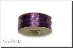 NYMO, SizeB, Beading Thread, Nylon-F�delgarn, purple, lt., 1 Spule