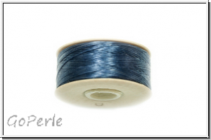 NYMO, SizeD, Beading Thread, Nylon-F�delgarn, blue, royal, 1 Spule