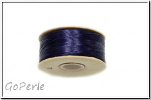 NYMO, SizeD, Beading Thread, Nylon-F�delgarn, purple, dk., 1 Spule