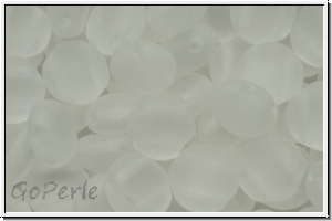 Candy-Beads�, 8mm, crystal, trans., matte, 25 Stk.
