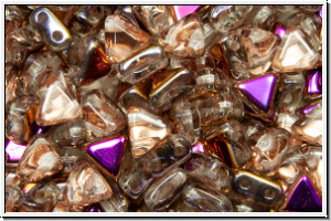 KHEOPS� PAR PUCA�, 6x5mm, crystal, trans., half sliperit, 50 Stk.