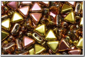 KHEOPS� PAR PUCA�, 6x5mm, crystal, trans., california gold rush, 50 Stk.