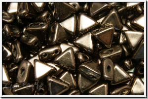 KHEOPS� PAR PUCA�, 6x5mm, black, op., vega luster, 50 Stk.