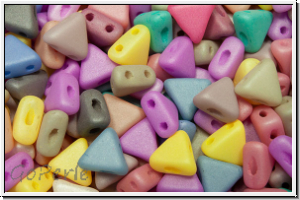 KHEOPS� PAR PUCA�, 6x5mm, white, alabaster, tutti frutti, 50 Stk.