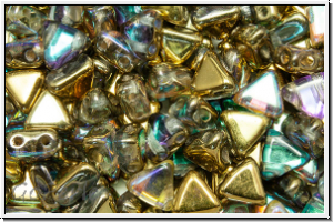 KHEOPS� PAR PUCA�, 6x5mm, crystal, trans., golden AB, 50 Stk.