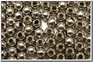 Spacer "Kugel, glatt", 4mm, antiksilberfb., Eisen, 50 Stk.